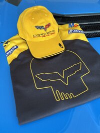 Corvette Racing C6R Sponsorship Shirt & Ball Cap