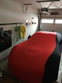 C7 Ultraguard Stretch Car Cover- Red/Black