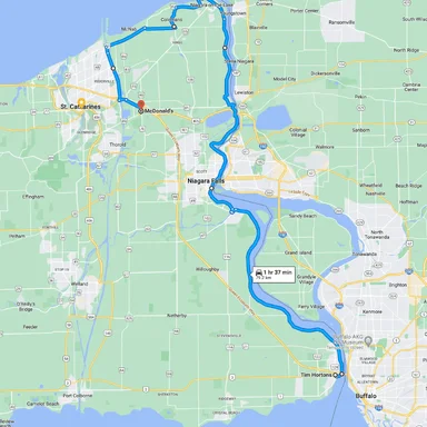 Corvette Cruise - Niagara Parkway - June 20 at 0900