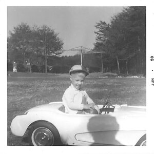 1959 Chevy Corvette pedal car and kid.jpg