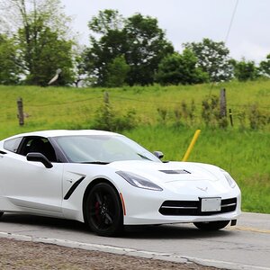 White Vette Going By.jpg