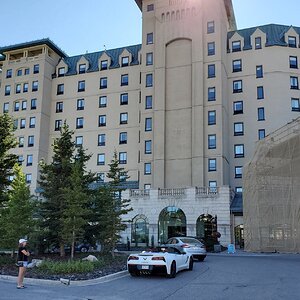 8. - Checking in at the Chateau Lake Louise.jpg
