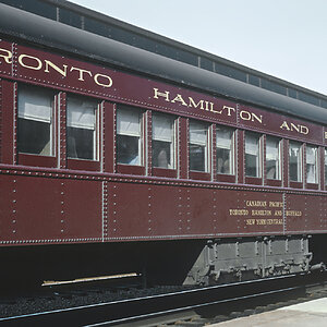 Toronto,_Hamilton_and_Buffalo_on_CP,_Train_322,_the_Ontarian_at_Sunnyside_station,_Toronto,_On...jpg