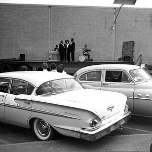 Ink Spots show in Albertson's parking lot, Oct 5 1961 (2).JPG
