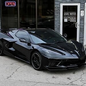 Black C8 Stingray, fresh from the shop..jpg