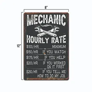 Media 'Metal-Garage-Sign-Funny-Mechanic-Hourly-Mancave-Labor-Rates-Vintage-Look_ec764e68-6e0e-4494-b...webp' in category 'Corvette C8'